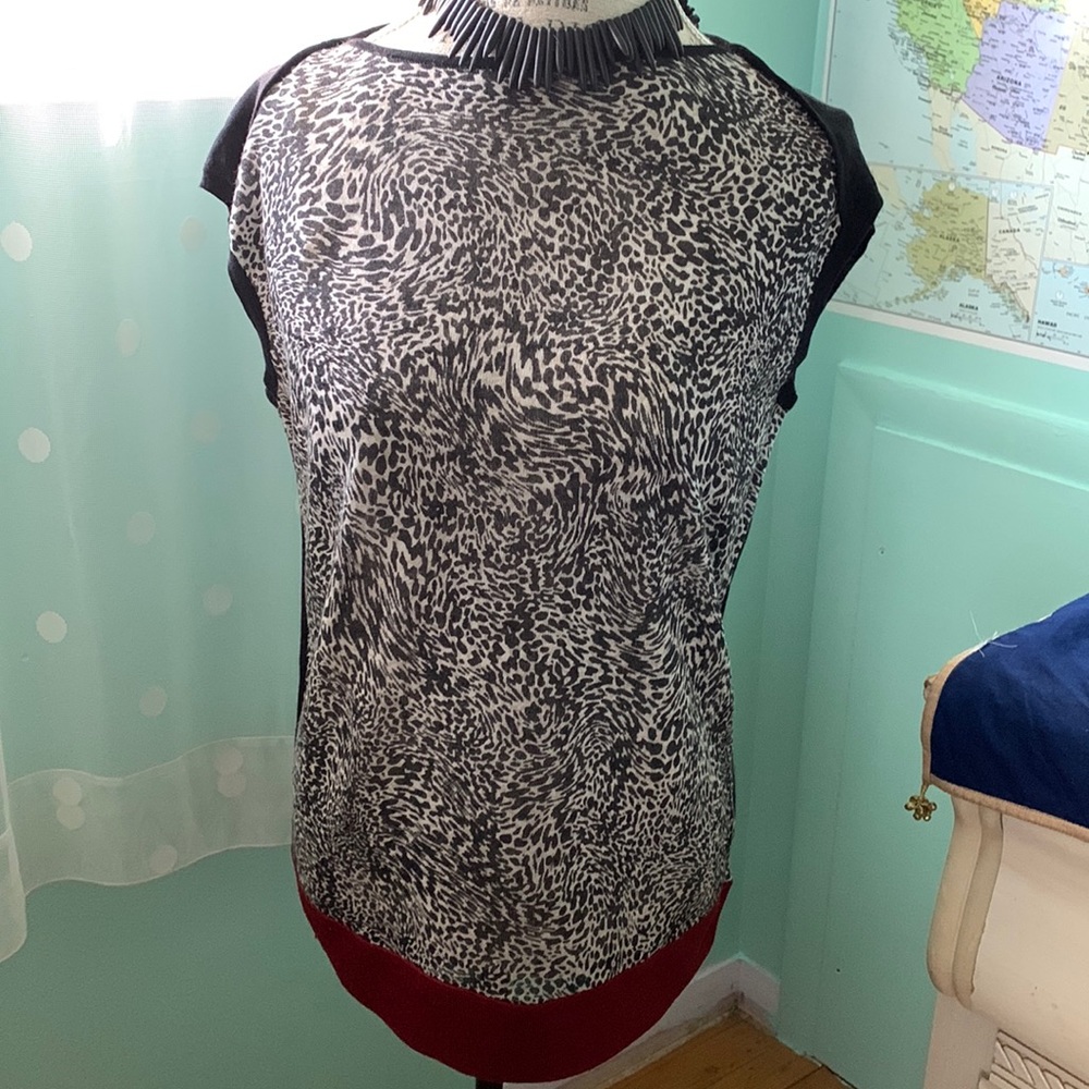 Animal Print Top